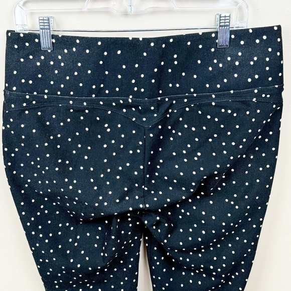 Luxe Slims Black and White Polka Dot Legging Size 14 - 16 - Picture 5 of 6